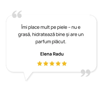 Cremă naturală hidratantă pentru față
