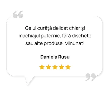 Gel de curățare natural pentru față