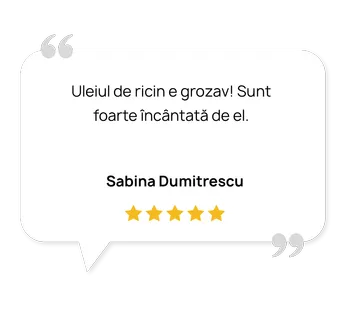 Ulei de ricin bio