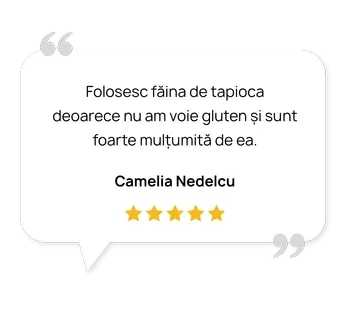 Făină de tapioca bio