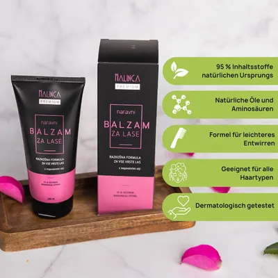 Natürlicher Haarbalsam