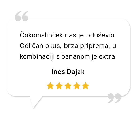 Čokomalinček bio