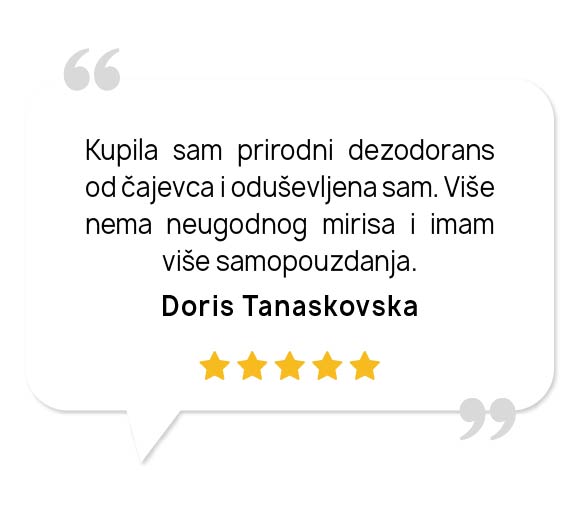 Prirodni dezodorans čajevac - mišljenje