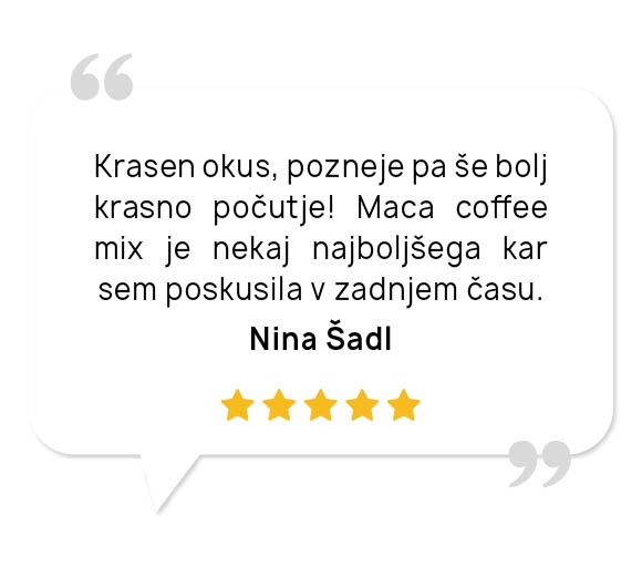 Maca Coffee mix bio