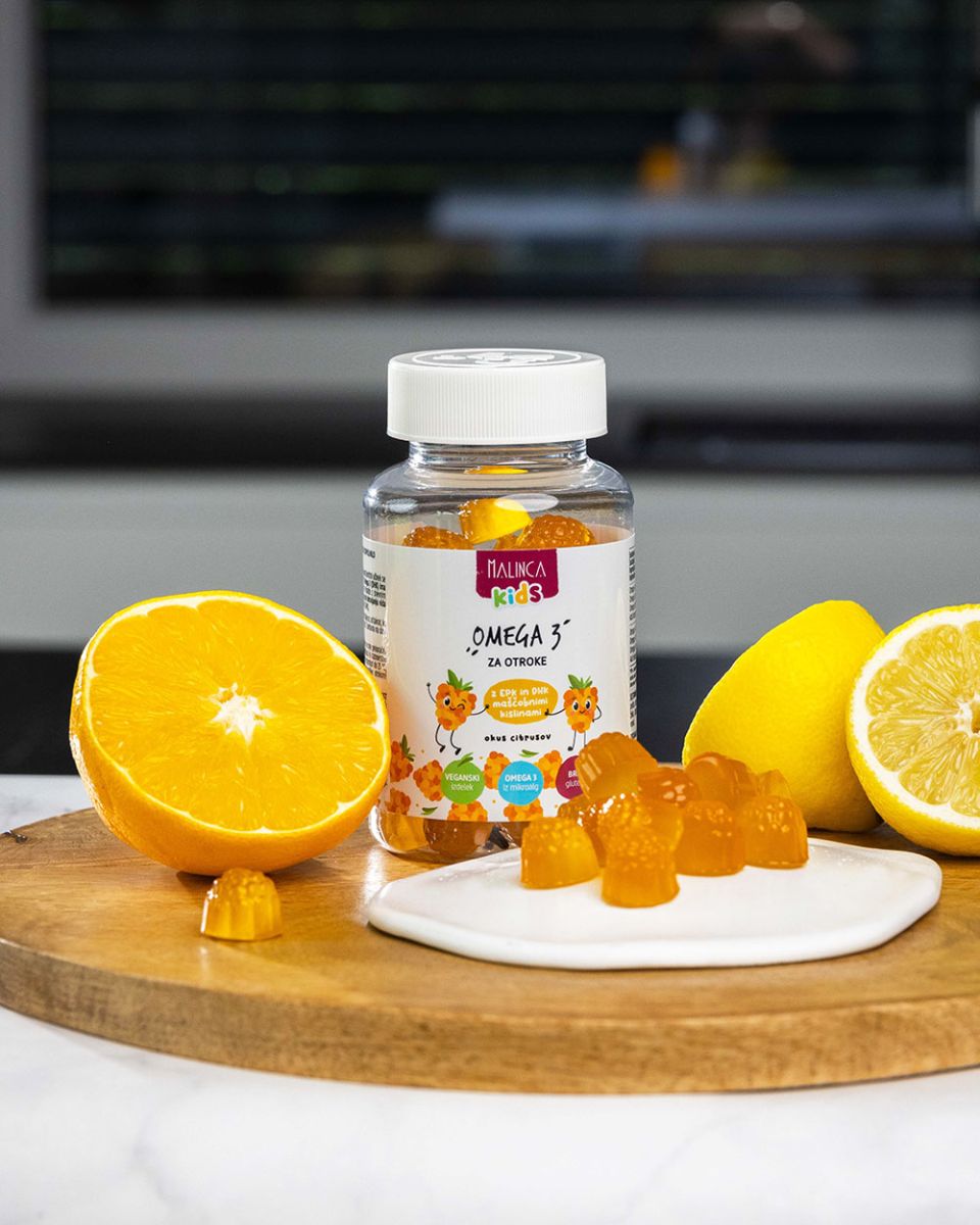 Omega 3 v bonbonih za otroke