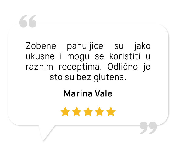 Zobene pahuljice bez glutena bio