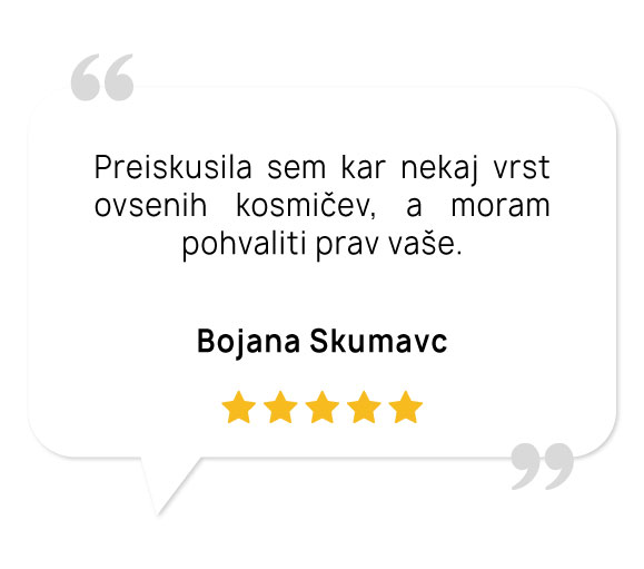 Ovseni kosmiči brez glutena bio