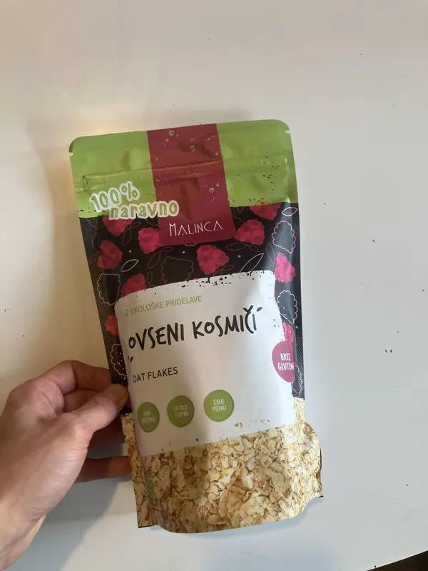 Ovseni kosmiči brez glutena bio