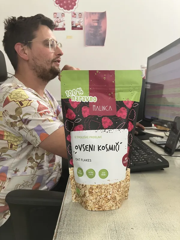 Ovseni kosmiči brez glutena bio