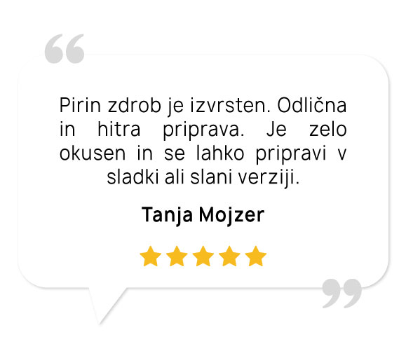 Pirin polnozrnat zdrob bio