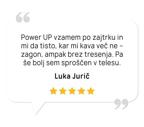 Power UP - proti utrujenosti in izčrpanosti