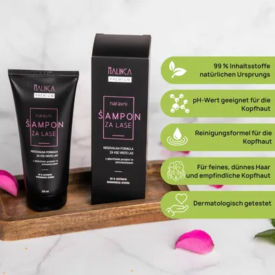 Natürliche Haarshampoo