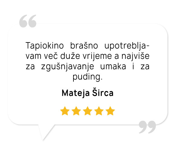 Tapioka brašno bio