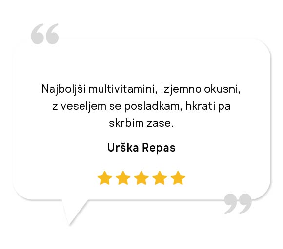 Multivitamini v bonbonih za odrasle