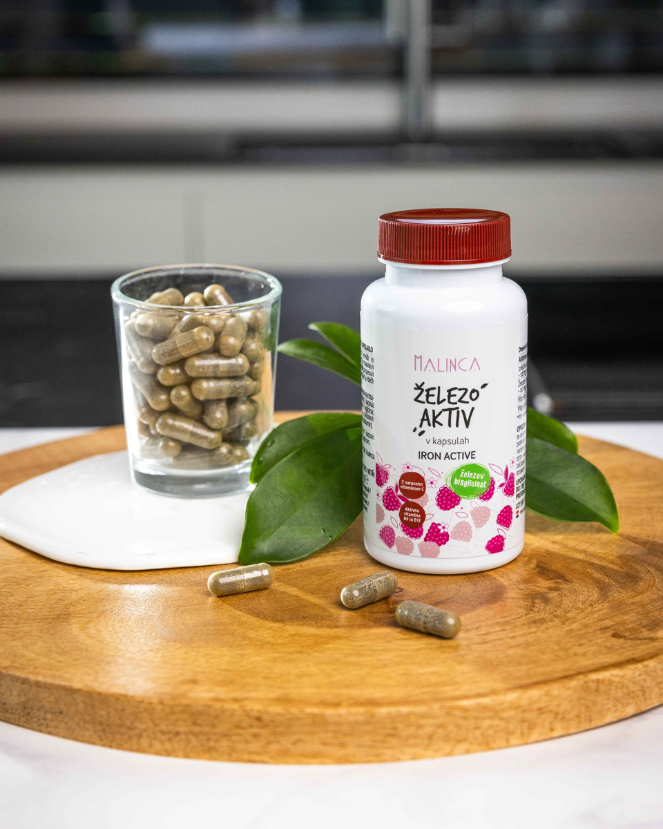 Železo Aktiv v kapsulah